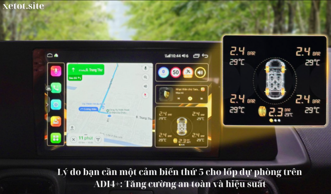 Lý do bạn cần một cảm biến thứ 5 cho lốp dự phòng trên ADI4+: Tăng cường an toàn và hiệu suất