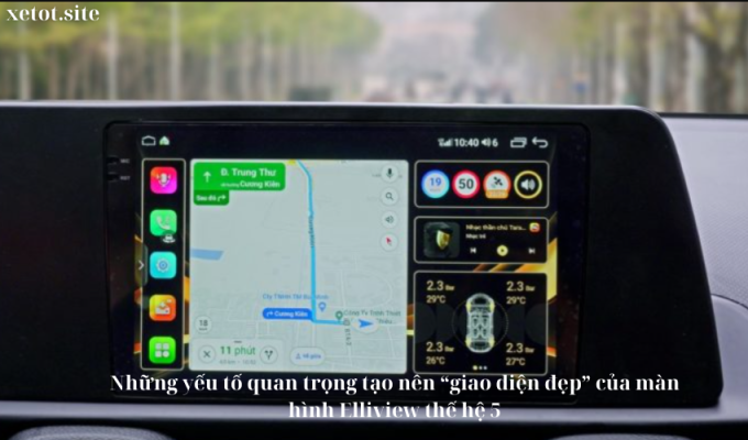 Những yếu tố quan trọng tạo nên “giao diện đẹp” của màn hình Elliview thế hệ 5